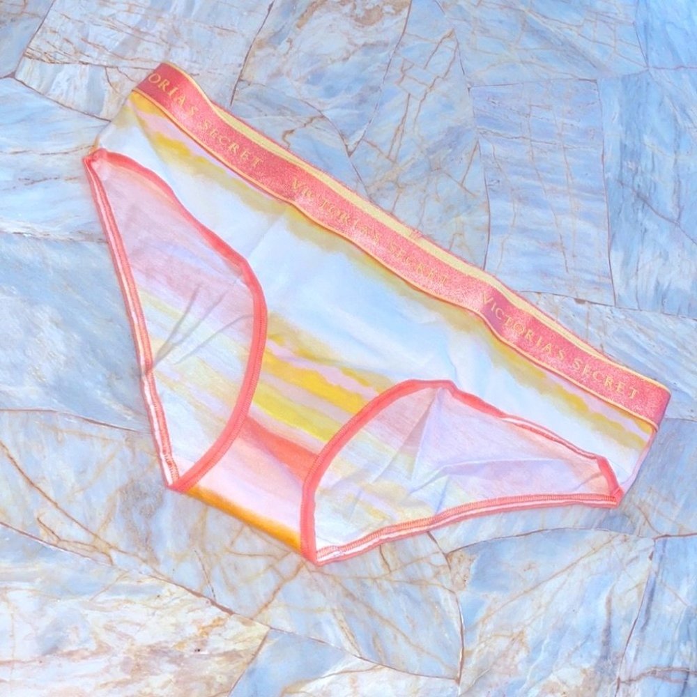VS Logo Cotton Hiphugger Panty Large